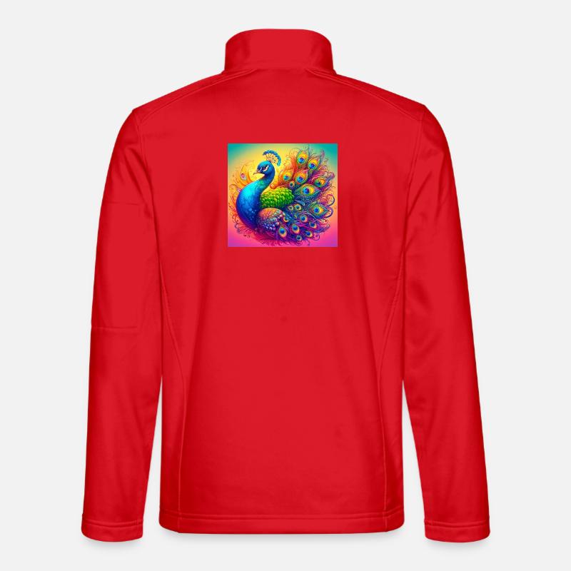 peacock Unisex Softshell Jacket