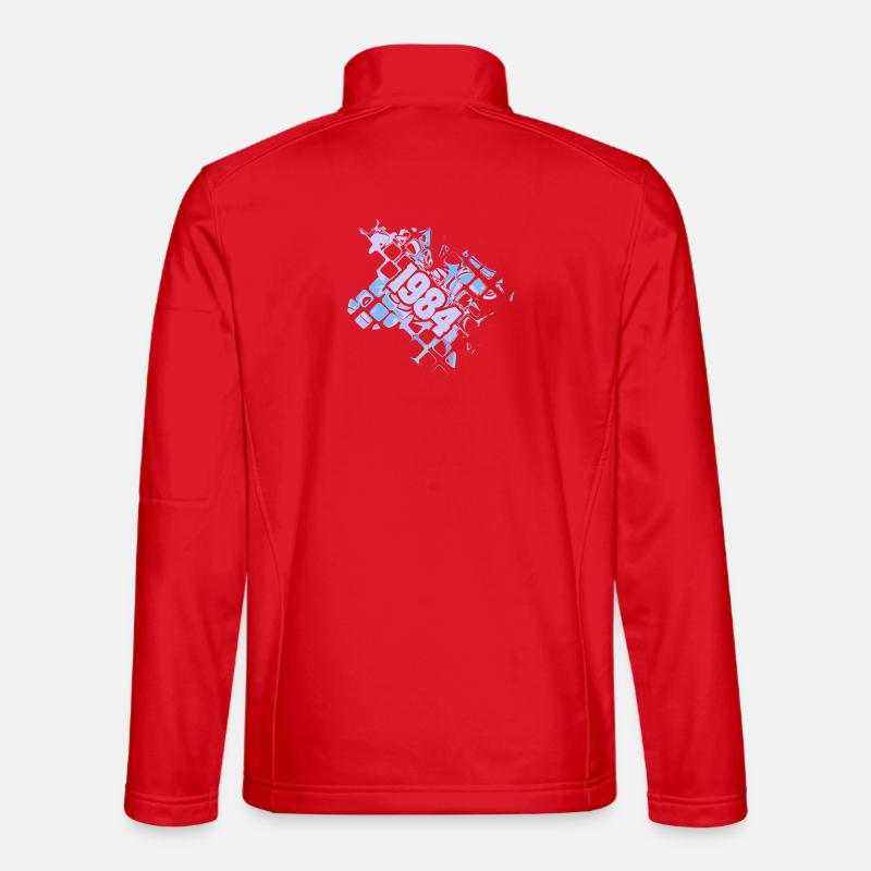 Computer 1984 - Unisex Softshell Jacket - red