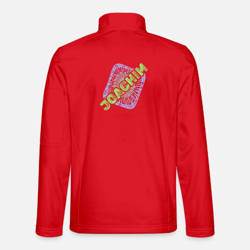 Gift for Joachim - Unisex Softshell Jacket - red