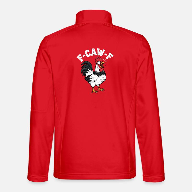 F-CAW-F - Unisex Softshelljacke - Rot