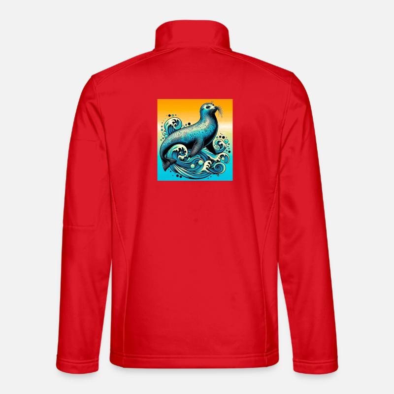 Phoque Veste en tissu softshell Unisexe