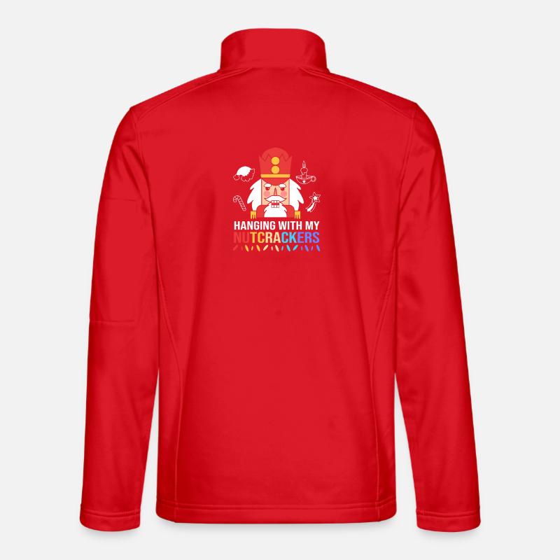 Nussknacker Weihnachten - Unisex Softshelljacke - Rot