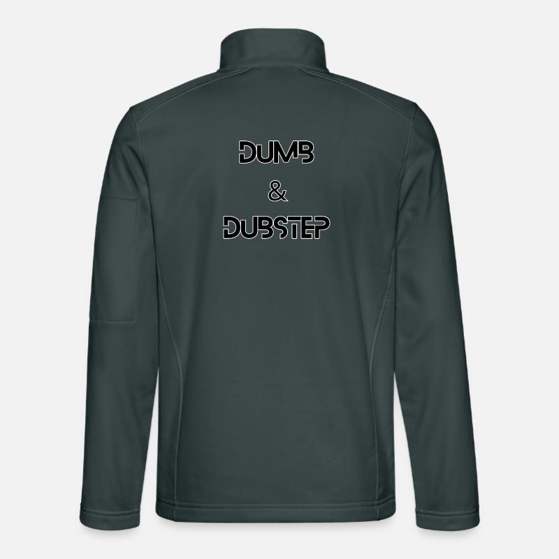 Dunb & Dubstepp – Conception de musique de basse amusante Veste en tissu softshell Unisexe