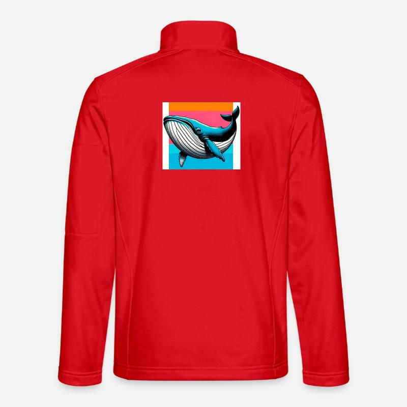 baleine Veste en tissu softshell Unisexe
