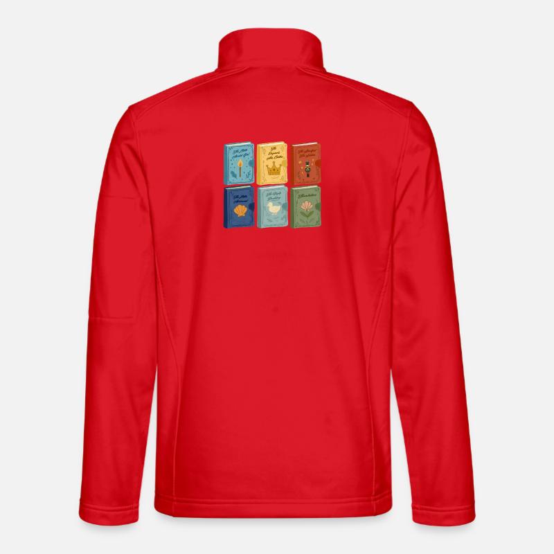 Fairy tale covers - Unisex Softshell Jacket - red