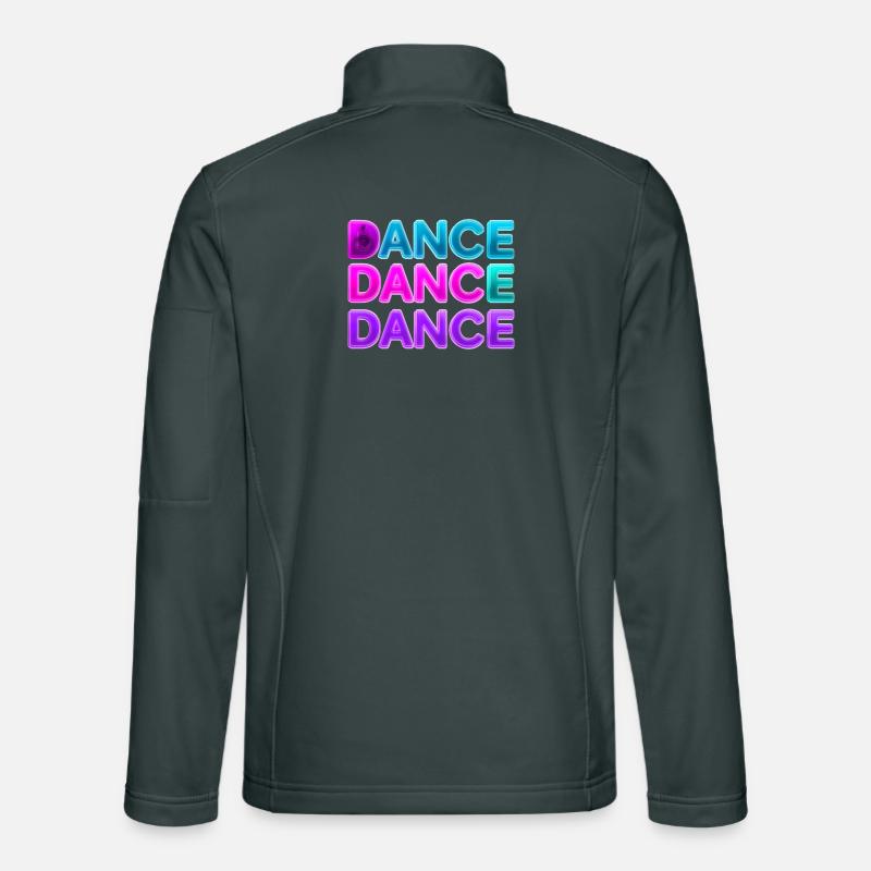 DANCE DANCE DANCE – Neon 80s mit Boxen Unisex Softshelljacke