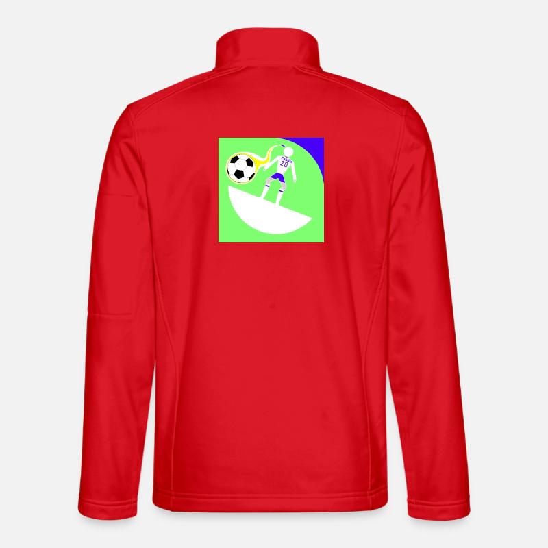 20 Pablito - Unisex Softshelljacke - Rot