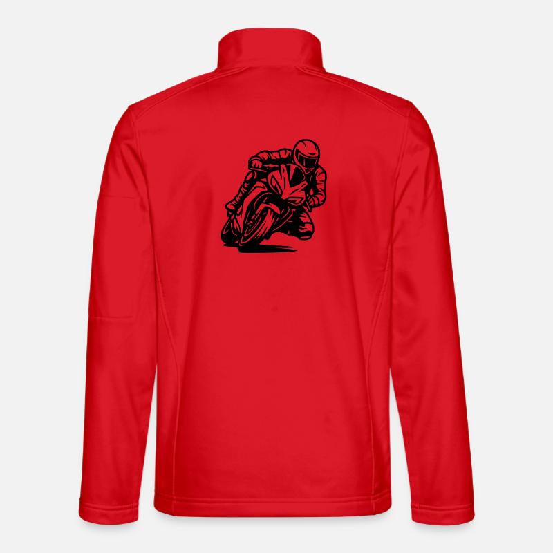 Motorrad Unisex Softshelljacke
