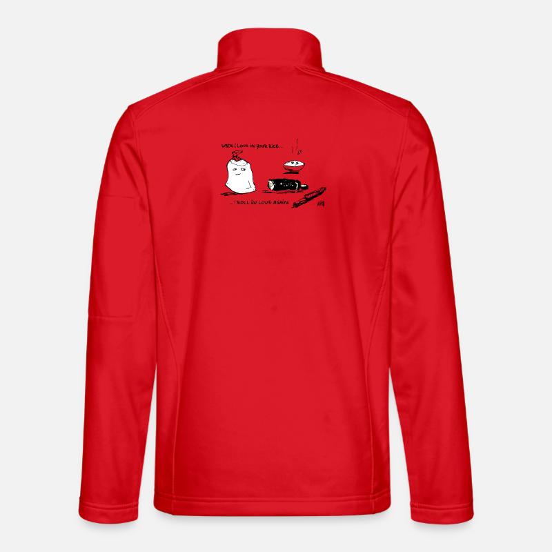 Roll in Love 2 - Unisex Softshell Jacket - red