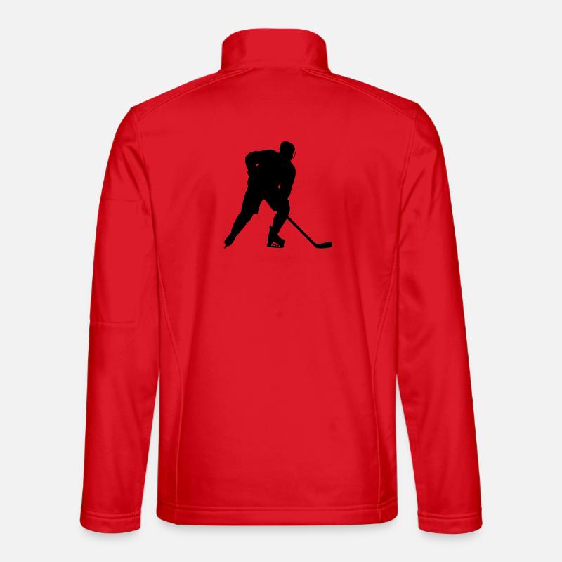 Hockey - Unisex Softshell Jacket - red