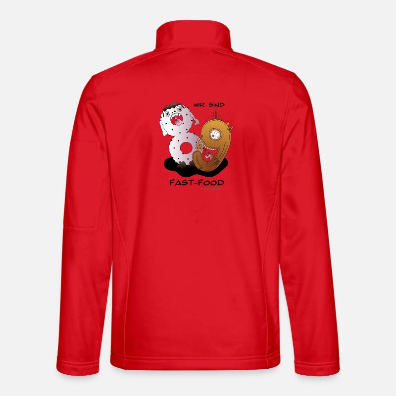 Nous sommes la restauration rapide Veste en tissu softshell Unisexe