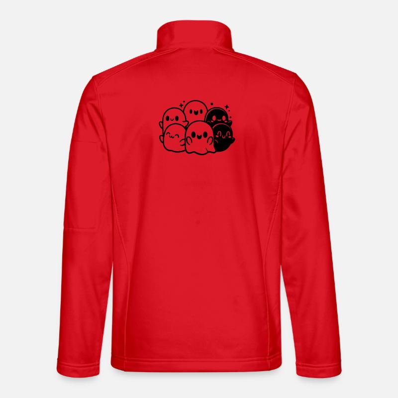 Ghost Gang - Unisex Softshelljacke - Rot