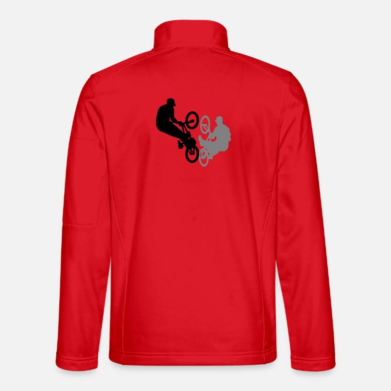 BMX - Unisex Softshelljacke - Rot
