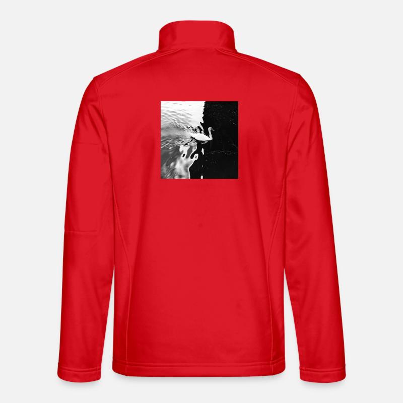 From light to darkness - Unisex Softshelljacke - Rot
