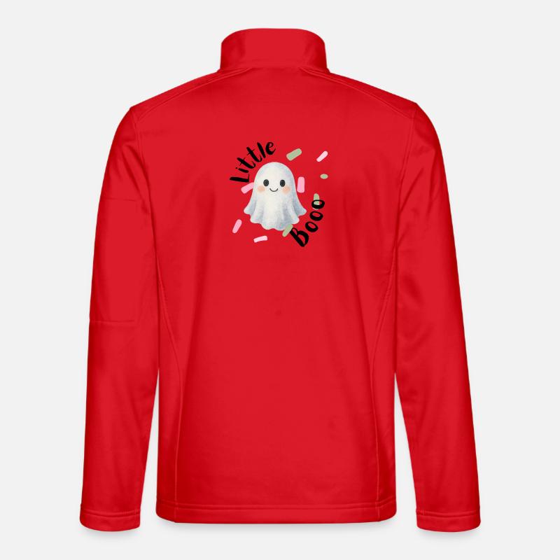 Geist Ghost Halloween Geschenk Geschenkidee - Unisex Softshelljacke - Rot