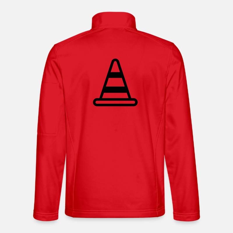 cone - Unisex Softshell Jacket - red
