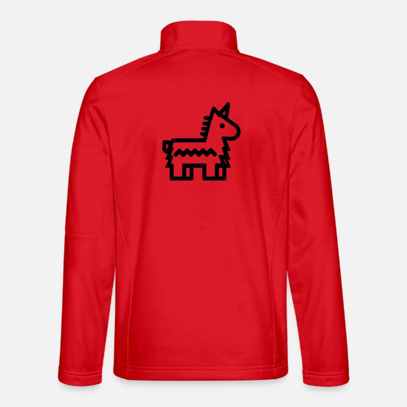 Pinata - Unisex Softshell Jacket - red
