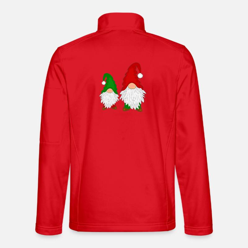 Drôles de gnomes Veste en tissu softshell Unisexe