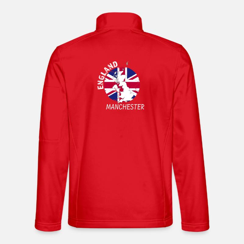 Manchester - Unisex Softshelljacke - Rot