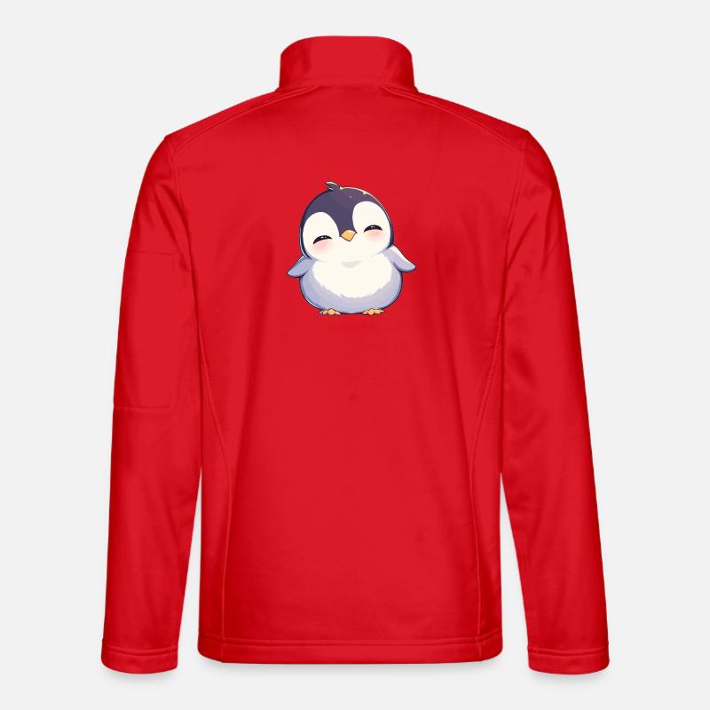 Penguins Penguin - Unisex Softshell Jacket - red
