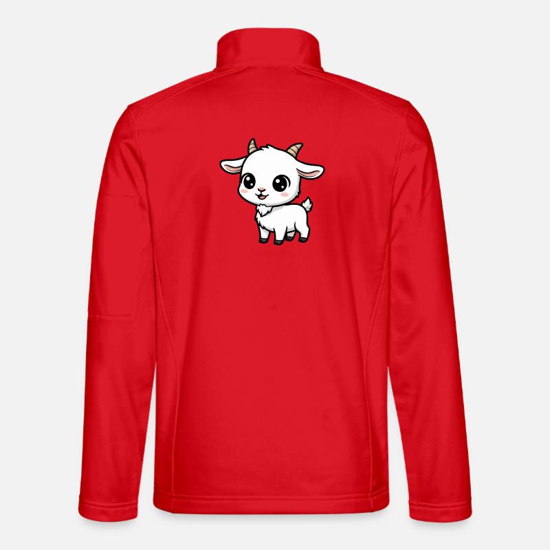 Kawaii Kid Figur - Unisex Softshelljacke - Rot