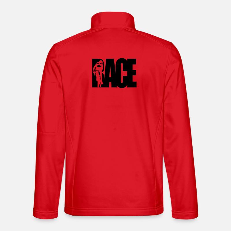 Race - Unisex Softshell Jacket - red