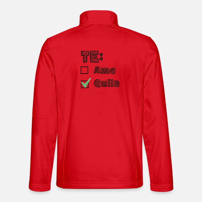 Te AmoTequila - Unisex Softshell Jacket - red