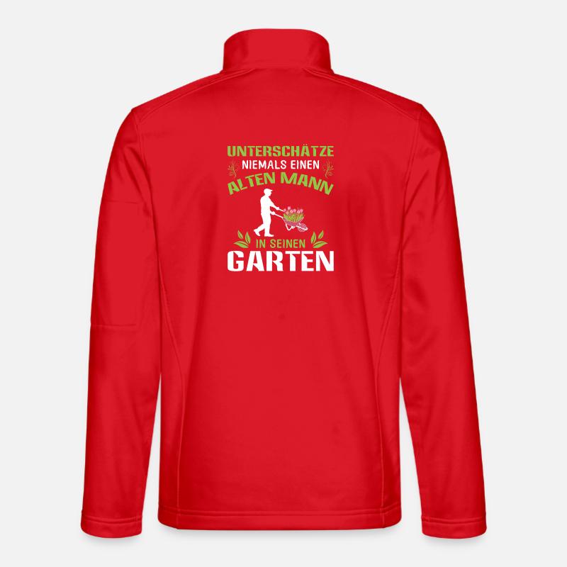 Garten Gärtner Gärtnern Gartenarbeit Gartenarbeit - Unisex Softshelljacke - Rot