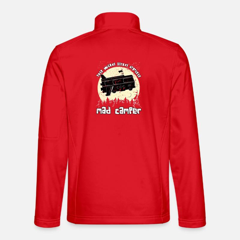 Camping - Unisex Softshell Jacket - red