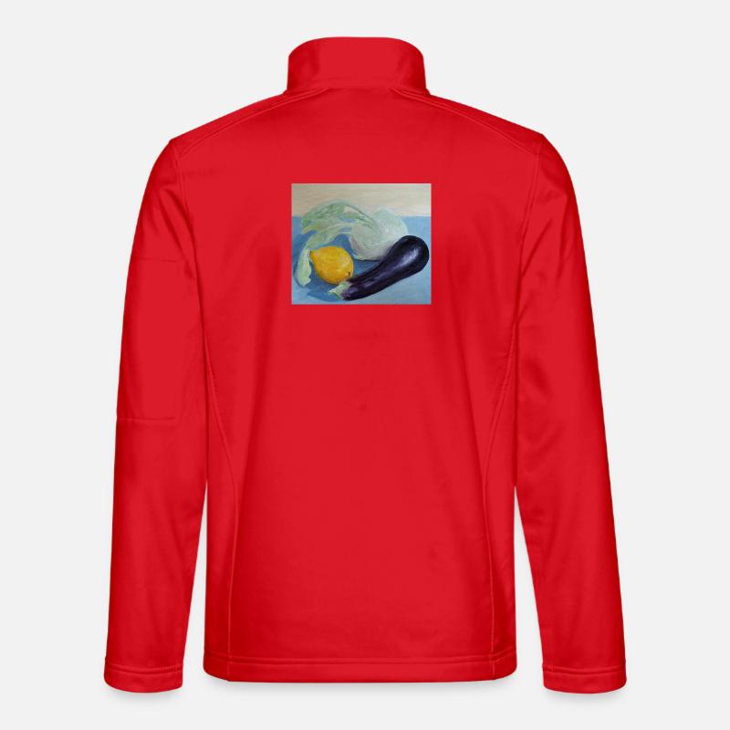 Stillleben - Unisex Softshelljacke - Rot