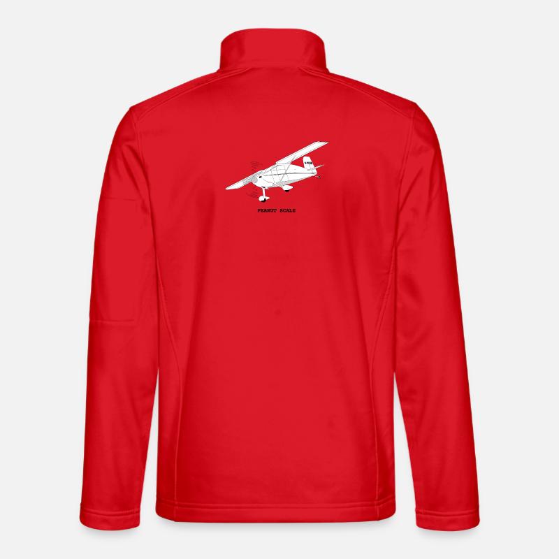 Erdnussschuppe - Unisex Softshelljacke - Rot