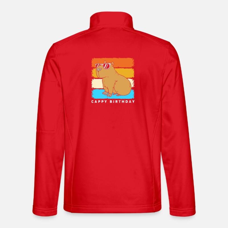 Happy birthday - Unisex Softshelljacke - Rot