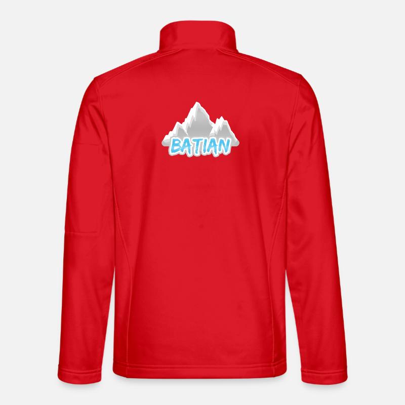 Batian - Unisex Softshell Jacket - red