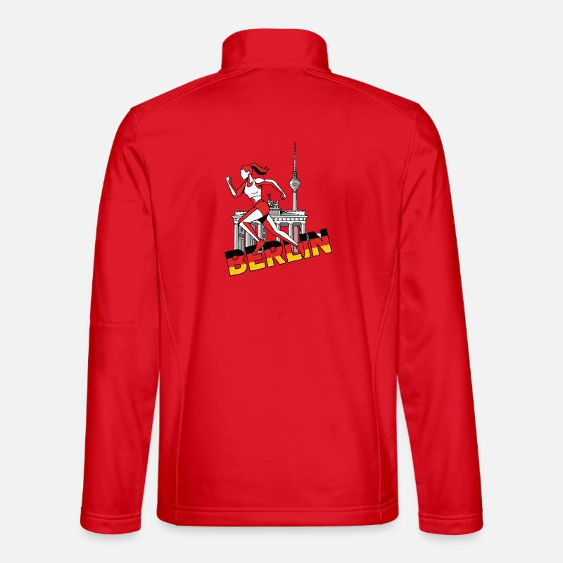 Berlin Sprint Woman Runner Unisex Softshell Jacket