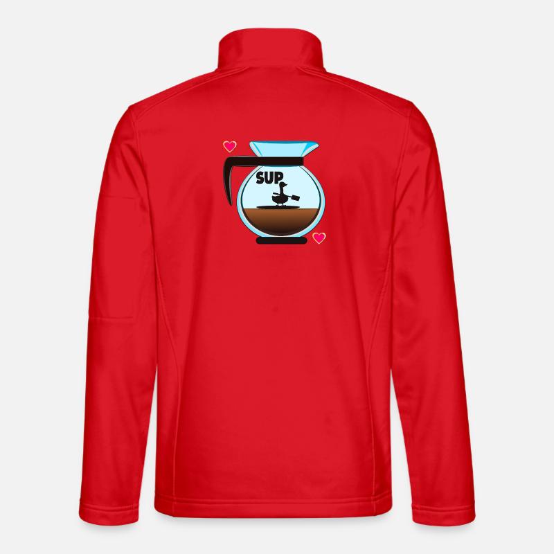 SUP GANS FILTERKAFFEE KAFFEE Unisex Softshelljacke