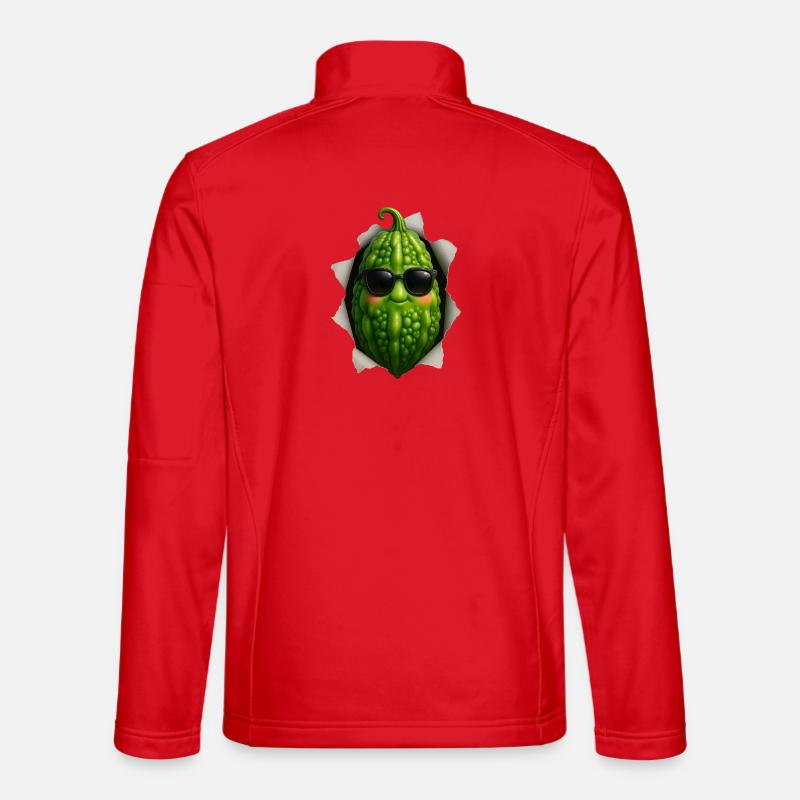 Bittermelone - Unisex Softshelljacke - Rot