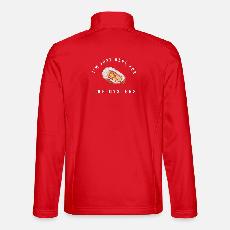 Austern - Unisex Softshelljacke - Rot