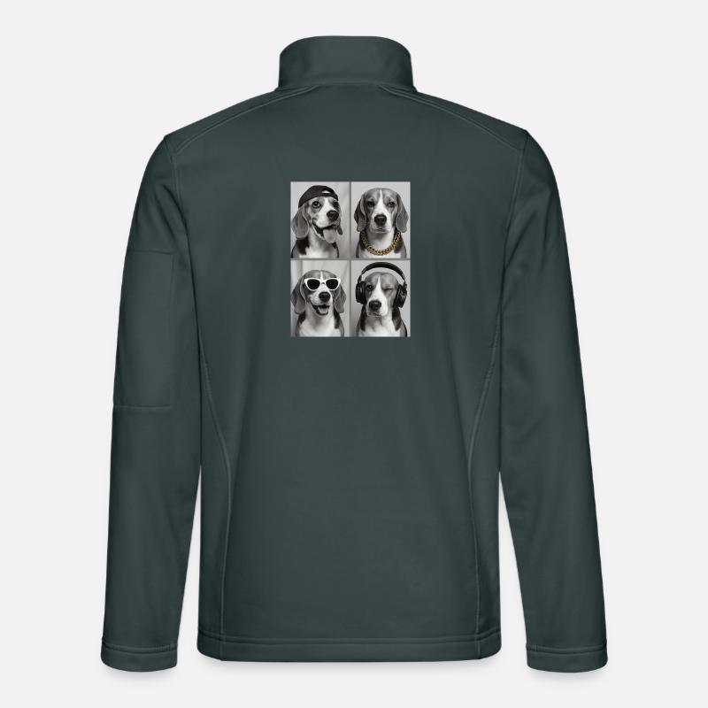 Beagle Veste en tissu softshell Unisexe