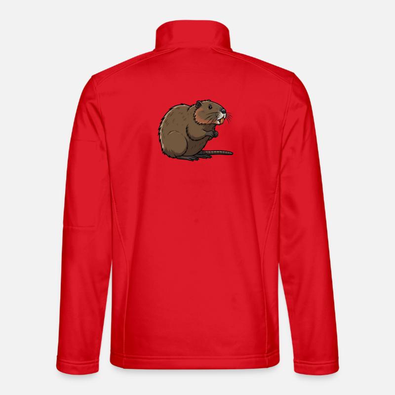 Nutria - Unisex Softshelljacke - Rot