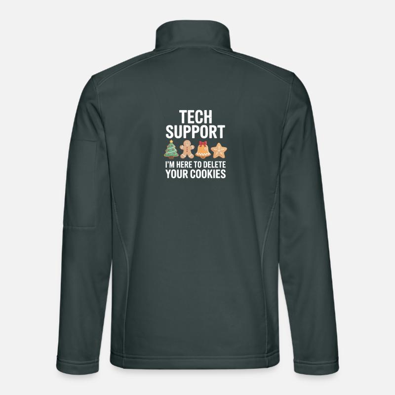 Tech Support Cookie Deletion Unisex Softshell Jacket