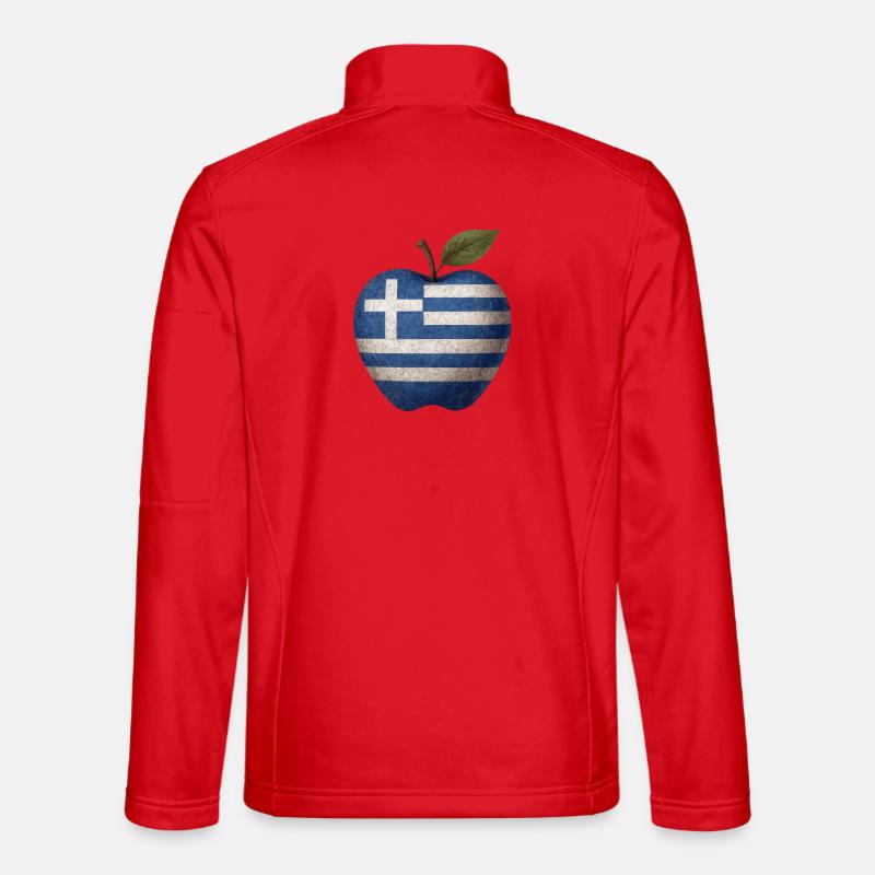 Griechenland - Unisex Softshelljacke - Rot