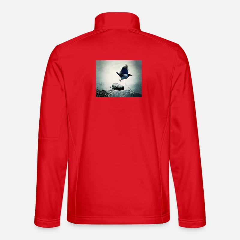 Le Vol du Corbeau Veste en tissu softshell Unisexe