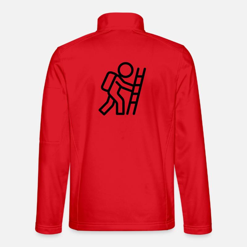evacuation - Unisex Softshell Jacket - red