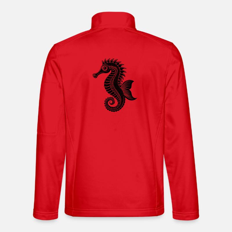 Seepferdchen Unisex Softshelljacke