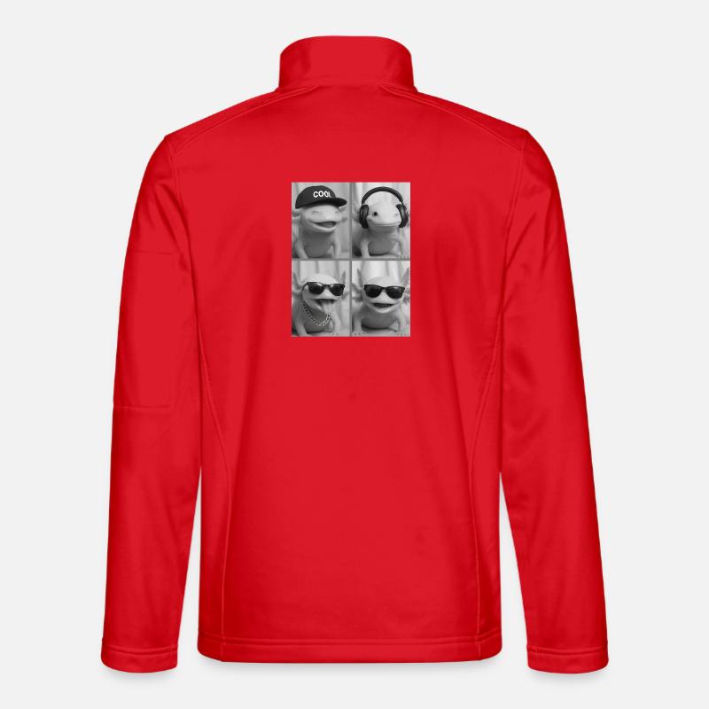 Axolotl Veste en tissu softshell Unisexe