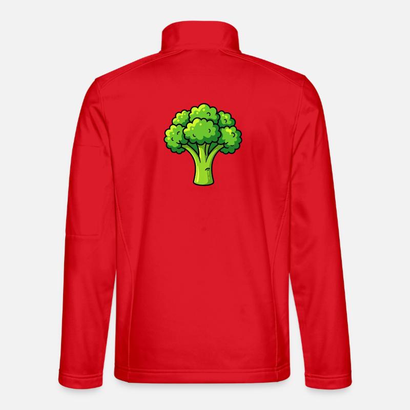 Broccoli Unisex Softshell Jacket
