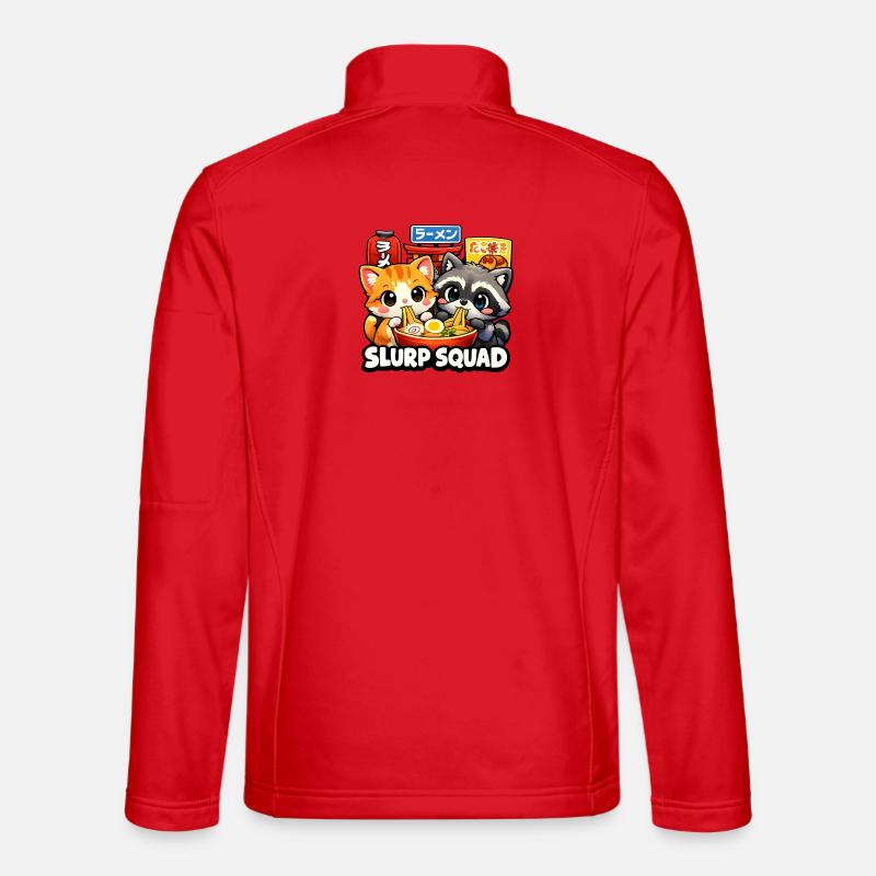 Ramen Japan Tshirt - Unisex Softshelljacke - Rot