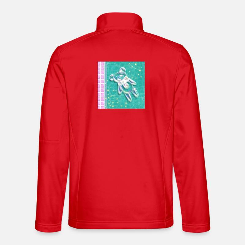 Ourson Bulle Propre Veste en tissu softshell Unisexe
