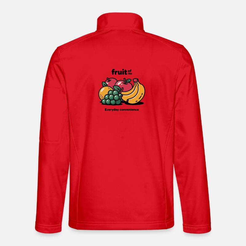 Vivid Fruit Medley Unisex Softshell Jacket