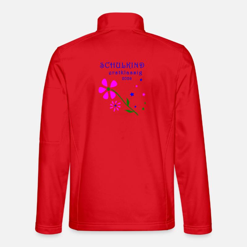 School Child First Class - Unisex Softshell Jacket - red